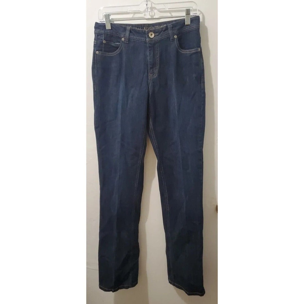 Natural Reflections Women's Med. Dark Blue Denim Jeans 6T